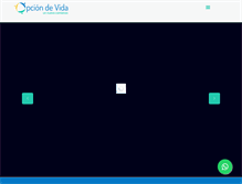 Tablet Screenshot of opciondevida.org